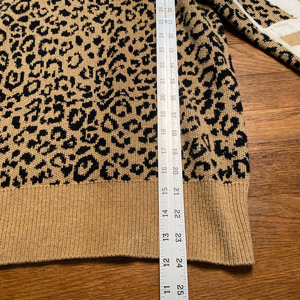 Current/Elliot Animal Print Sweater- size s - Picture 5 of 10